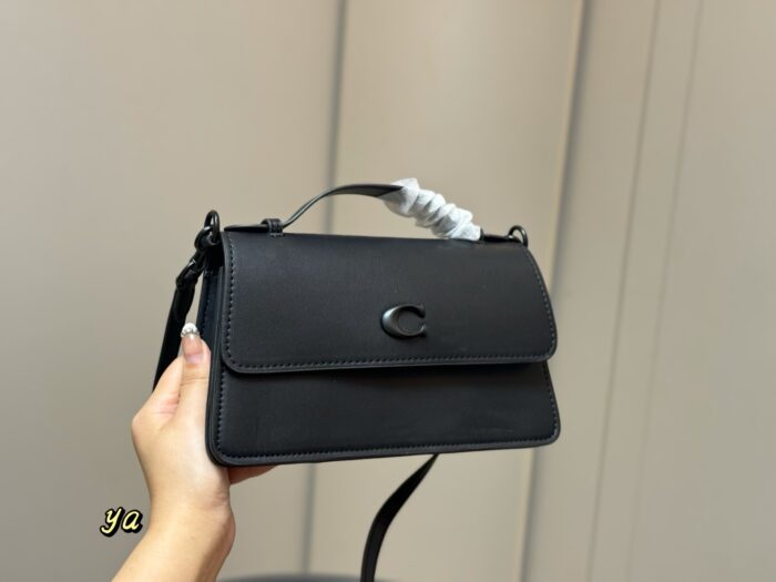 Coach Juno Crossbody Bag Sweet-Edgy Style Triple-Function Structured Silhouette Minimalist Design - Image 9