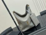 Yves Saint Laurent Niki Supple Bucket Suede Bag Cognac Brown Autumn Edition - Image 13
