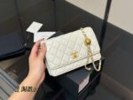 Chanel New Gold Ball Fortune Woc Diamond Quilted Chain Bag Multiple Card Slots & Hidden Pocket - Practical - Image 11
