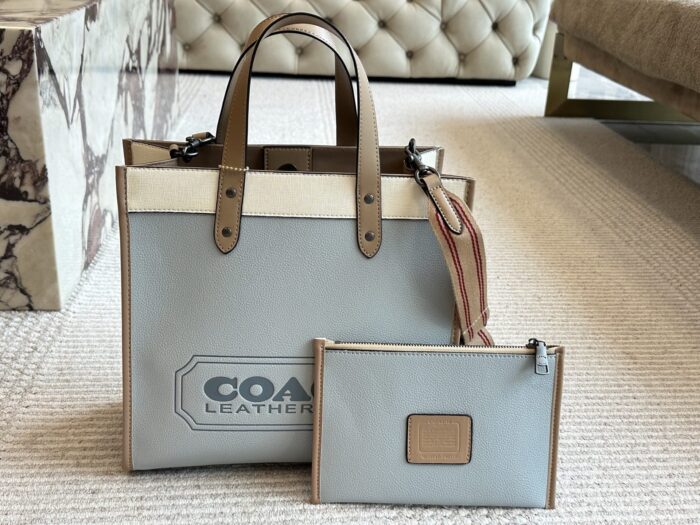 Coach Field Tote Adjustable Wide Shoulder Strap Handheld, Single-Shoulder, Crossbody Bag - Image 11