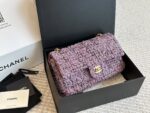 Chanel Cf Series Tweed Bag Authentic Factory-Direct Quality Imported Fabric Premium Version