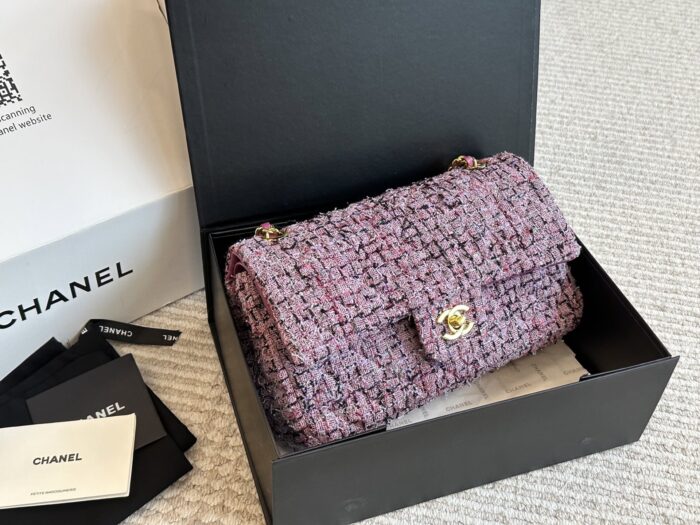 Chanel Cf Series Tweed Bag Authentic Factory-Direct Quality Imported Fabric Premium Version - Image 1