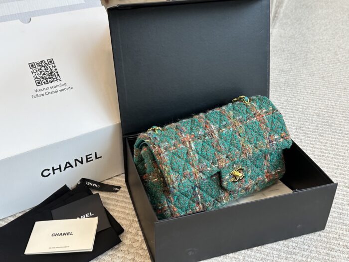 Chanel Cf Series Tweed Bag Authentic Factory-Direct Quality Imported Fabric Premium Version - Image 3