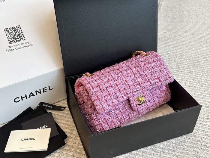 Chanel Cf Series Tweed Bag Authentic Factory-Direct Quality Imported Fabric Premium Version - Image 4