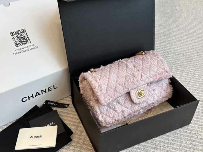 Chanel Cf Series Tweed Bag Authentic Factory-Direct Quality Imported Fabric Premium Version - Image 5