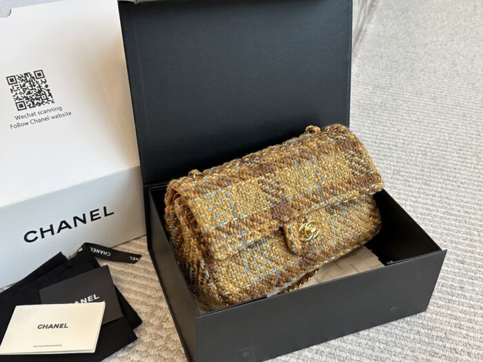 Chanel Cf Series Tweed Bag Authentic Factory-Direct Quality Imported Fabric Premium Version - Image 8