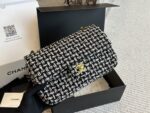 Chanel Cf Series Tweed Bag Authentic Factory-Direct Quality Imported Fabric Meticulously Crafted Details - Image 4