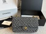 Chanel Cf Series Tweed Bag Authentic Factory-Direct Quality Imported Fabric Meticulously Crafted Details - Image 7