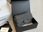 Chanel Cf Series Tweed Bag Authentic Factory-Direct Quality Imported Fabric Meticulously Crafted Details - Image 9