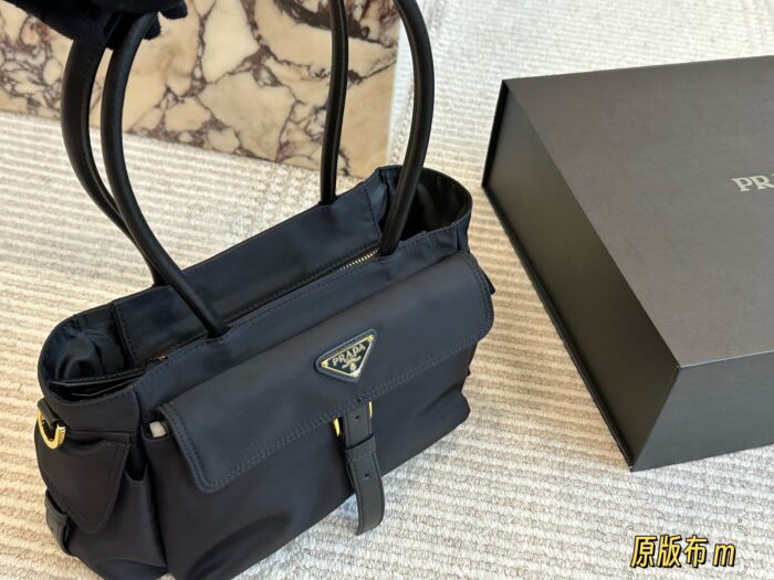 Prada Nylon Series Explore Messenger Bag: Functional Style With Multiple Carry Options - Image 8