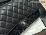 Chanel Cf Series Upgraded Edition Small Grained Calfskin Leather Silver Buckle Bag Complete With Full Packaging - Image 2