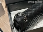 Chanel Cf Series Upgraded Edition Small Grained Calfskin Leather Silver Buckle Bag Complete With Full Packaging - Image 3