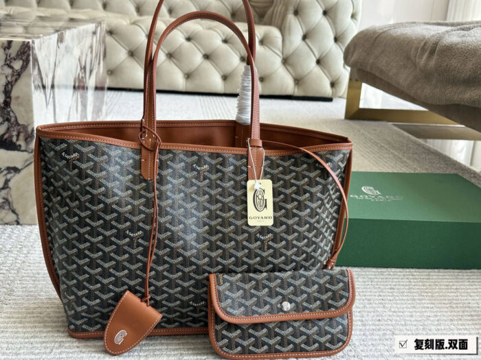 Goyard Mini Tote - Replica Edition With Box Superb Texture Perfect For All Seasons - Image 1