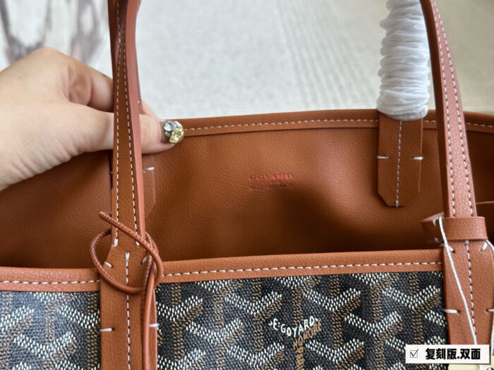 Goyard Mini Tote - Replica Edition With Box Superb Texture Perfect For All Seasons - Image 5
