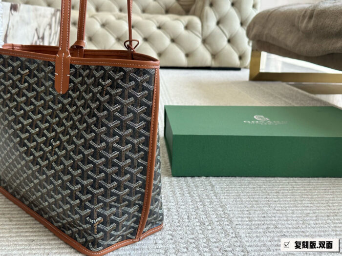 Goyard Mini Tote - Replica Edition With Box Superb Texture Perfect For All Seasons - Image 7