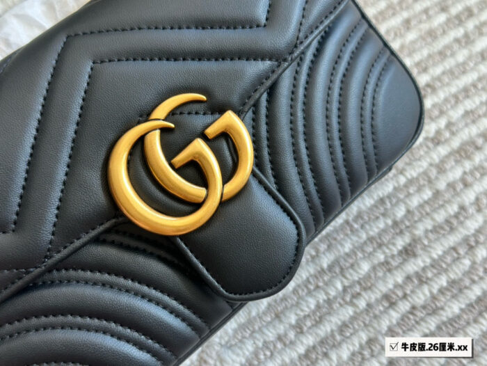 Gucci Gg Marmont Calfskin Shoulder Bag - Original Quality Upgrade - Full Packaging Included - Image 5