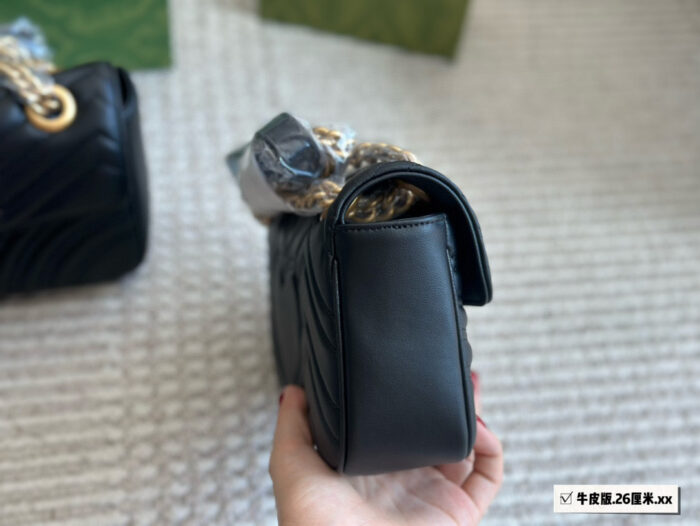 Gucci Gg Marmont Calfskin Shoulder Bag - Original Quality Upgrade - Full Packaging Included - Image 6