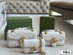 Gucci Gg Marmont Calfskin Shoulder Bag - Original Quality Upgrade - Full Packaging Included - Image 11