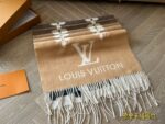 Louis Vuitton 100% Cashmere Classic Scarf Soft, Warm And Effortlessly Versatile