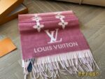 Louis Vuitton 100% Cashmere Classic Scarf Soft, Warm And Effortlessly Versatile - Image 4