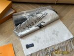 Louis Vuitton 100% Cashmere Classic Scarf Soft, Warm And Effortlessly Versatile - Image 9