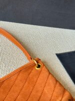 Saint Laurent Niki Series Suede Bucket Bag Retro Texture, Mediterranean Vibe - Image 5