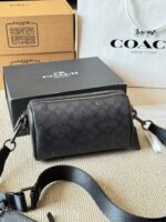 Coach Axel 2-In-1 Men'S Crossbody Bag Classic Monogram, Minimalist Design, Generous Capacity - Image 2