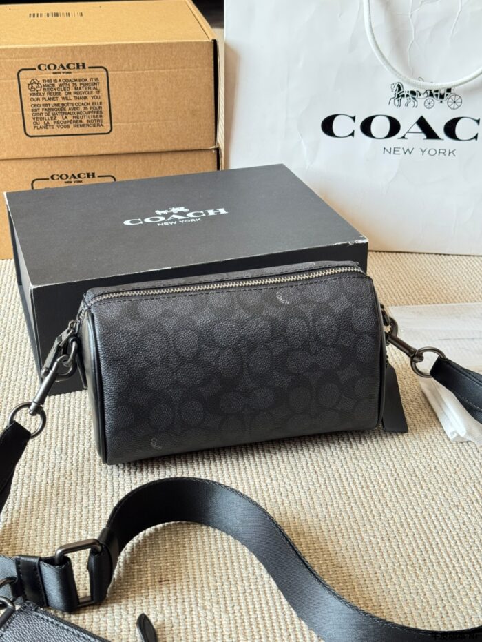 Coach Axel 2-In-1 Men'S Crossbody Bag Classic Monogram, Minimalist Design, Generous Capacity - Image 2