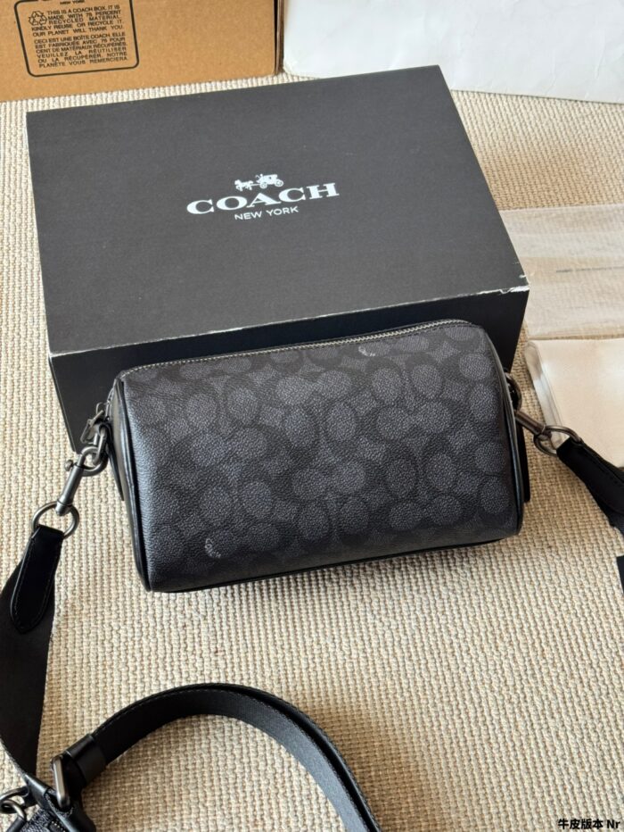 Coach Axel 2-In-1 Men'S Crossbody Bag Classic Monogram, Minimalist Design, Generous Capacity - Image 4