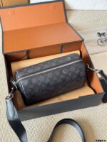 Coach Axel 2-In-1 Men'S Crossbody Bag Classic Monogram, Minimalist Design, Generous Capacity - Image 6