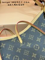 Louis Vuitton Carryall 163 Chip Edition Steel Hardware Shoulder, Underarm, Handheld, Crossbody Convertible Mother-And-Child Bag Full Set Packaging With Ribbon Included - Image 8