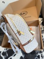 Michael Kors Rhea Zip Colour-Block Logo Print Women'S Backpack - Spacious And Practical - Image 5