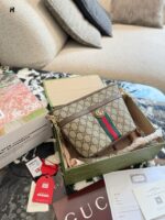 Gucci Ophidia Classic Pattern New Silhouette Lightweight Large Capacity Adjustable Strap Bag - Image 4