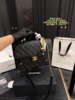 Chanel 25B Four-Leaf Clover Backpack Caviar Leather Versatile For Both Smart And Casual Looks - Image 3