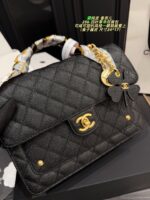 Chanel 25B Four-Leaf Clover Backpack Caviar Leather Versatile For Both Smart And Casual Looks - Image 6