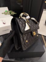 Chanel 25B Four-Leaf Clover Lambskin Backpack Stunningly Practical Versatile Style - Image 4