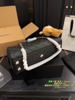 Chanel Bowling Bag: Caviar-Patterned, Puffed Silhouette, Detachable Chain Strap, Versatile Crossbody/Handheld, Generous Capacity - Image 7