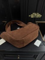 Yves Saint Laurent Hobo Suede Tote Bag Minimalist And Sophisticated, Lightweight And Stylish Spacious Capacity, Essential For Daily Commuting - Image 7