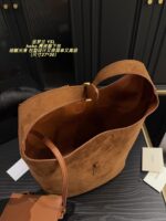Yves Saint Laurent Suede Hobo Underarm Bag: Refined, Sophisticated, Vintage-Inspired, Lightweight. - Image 9