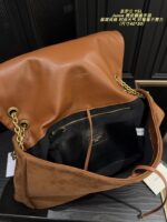 Yves Saint Laurent Jamie Suede Flap Bag Minimalist Style Leather-Chain Combination Lightweight And Shoulder-Friendly - Image 9