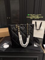 Chanel 19 Bag Upgrade Edition Lambskin Tote Shoulder/Handle Carry Commuter Essential Versatile Style - Image 2