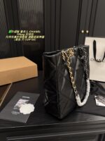 Chanel 19 Bag Upgrade Edition Lambskin Tote Shoulder/Handle Carry Commuter Essential Versatile Style - Image 4