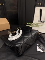 Chanel 19 Bag Upgrade Edition Lambskin Tote Shoulder/Handle Carry Commuter Essential Versatile Style - Image 5