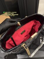 Chanel 19 Bag Upgrade Edition Lambskin Tote Shoulder/Handle Carry Commuter Essential Versatile Style - Image 9