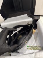 Chanel 31 Nano Handbag Classic Vintage Charm, Adorable Design Black And Gold Colourway Can Be Carried By Hand Or Worn Crossbody - Image 7