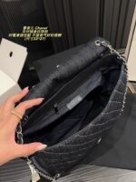Chanel Denim Chain Tote Bag Stylish, Versatile, And Exuding Elegance - Image 8