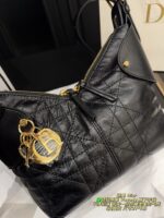 Dior Voyage Underarm Handbag Elegant, Soft, Effortlessly Chic - Image 7