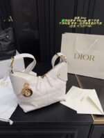 Dior Voyage Underarm Handbag Elegant, Soft, Effortlessly Chic - Image 12