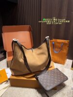 Louis Vuitton Suede Carryall Dynamic Chip Full Packaging Winter Vibes - Image 2