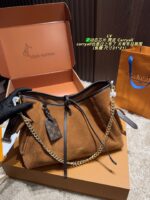 Louis Vuitton Carryall Suede Dynamic Chip Small Size, Full Packaging - Image 3
